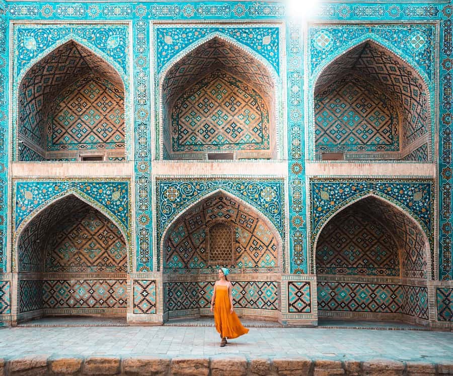 A Group Walking Tour Of Old Town - Starting beneath Bukhara’s Trading Domes
