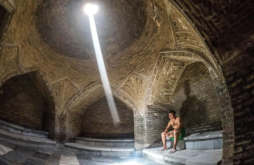 Bukhara Traditional Men's Hammam / Bath XVI Century - Finding the Hammam at Toki Telpakfurush
