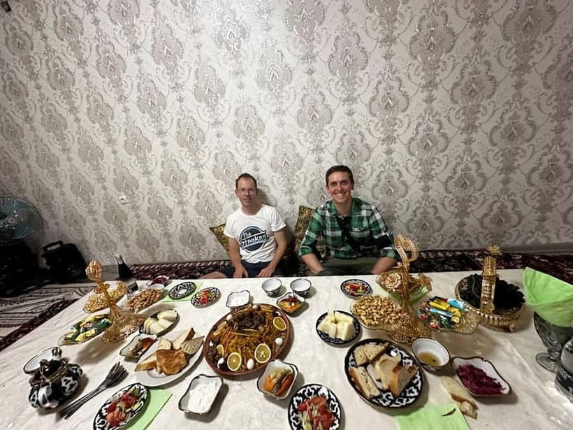 cooking traditional food in Samarkand with local people - Who will enjoy this most