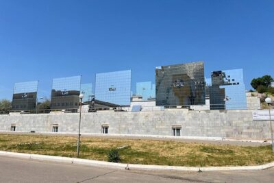Day trip with John to Solar Furnace & Heliocomplex institute