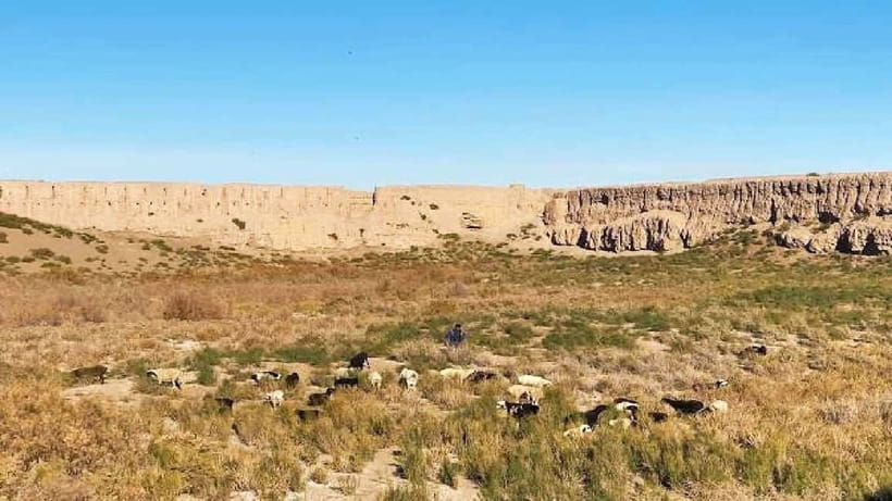 Daytrip from Khiva to Five Ancient Fortresses - Toprak-Kala, the Former Royal Residence