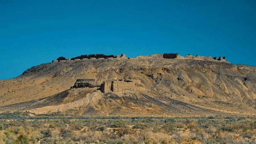 Daytrip from Khiva to Five Ancient Fortresses - Guldursun-Kala and the First Sense of Scale