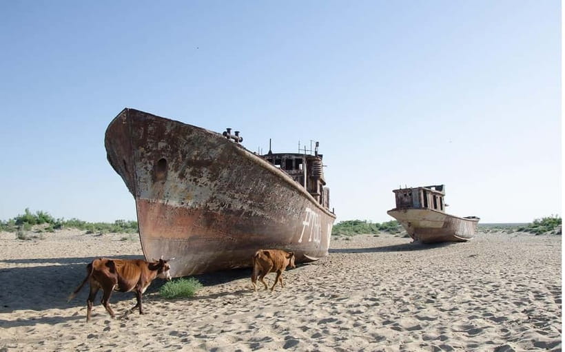 From Khiva To Aral Sea 2-Days One Night In Yurt Stay - Giaur-Kala and the Zoroastrian past
