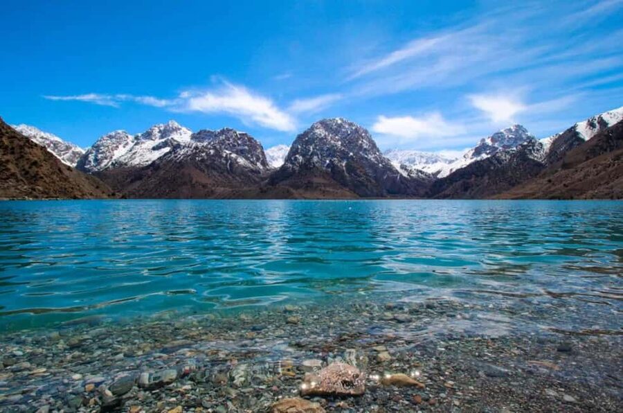 From Samarkand: Day tour to the Tajiksitan Alexander lake. - Leaving Samarkand and reaching the Uzbekistan border