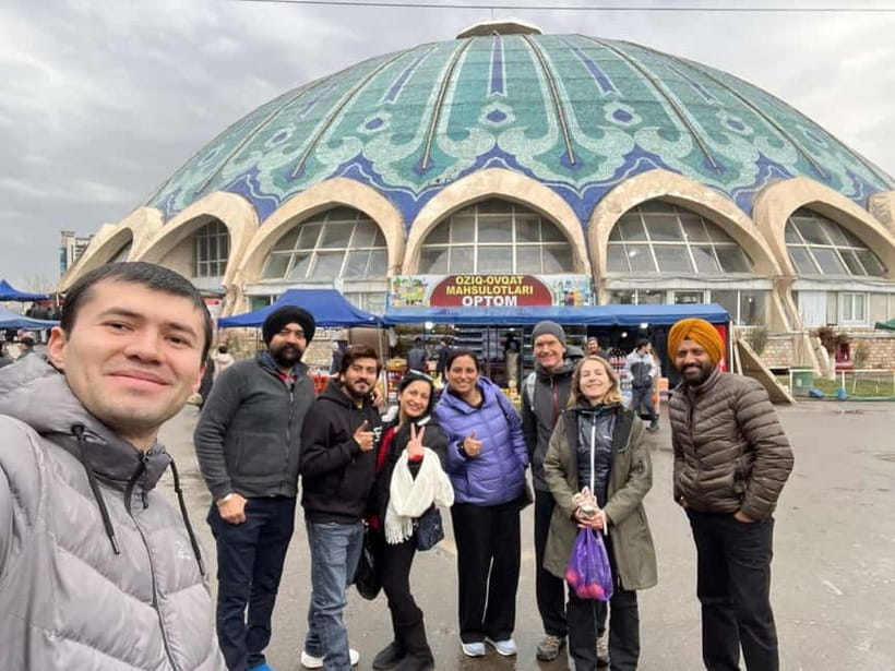 Highlights of Tashkent (old and new part) - Riding the Tashkent Metro