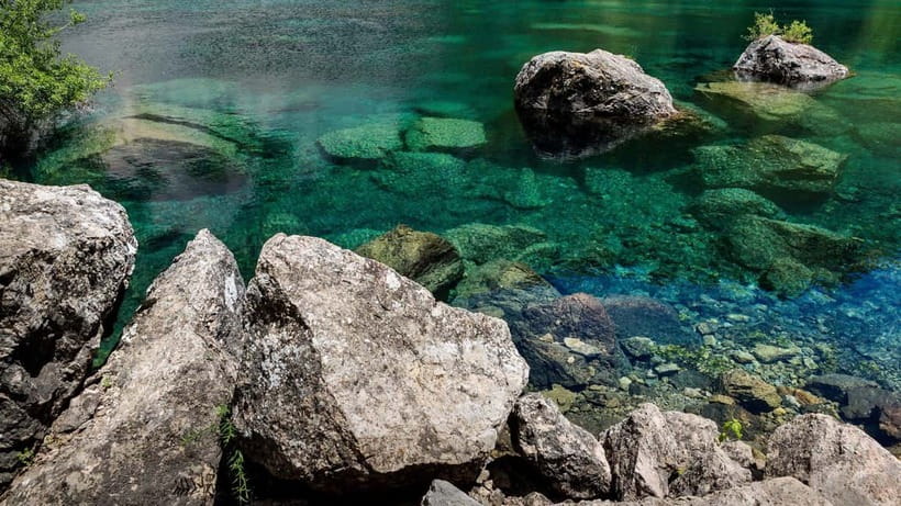 Jade Lake Tour from Tashkent - The Small Jade Lake and its disappearing turquoise water
