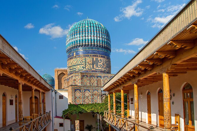 Samarkand All Inclusive Day Tour from Tashkent - Bibi Khanym and the route to Siab Bazaar