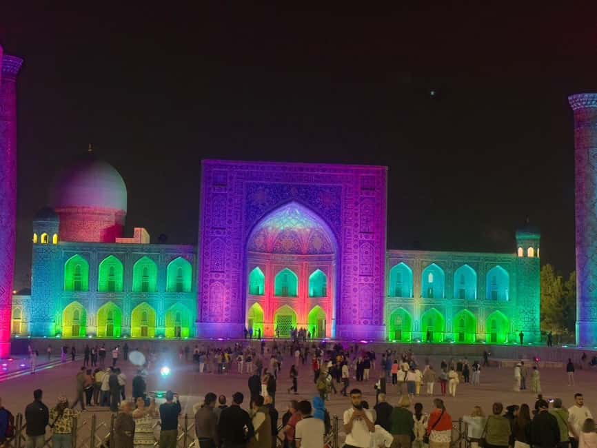 Samarkand Moonlight Tour: A Timeless Night Experience - Why Samarkand looks different after dark