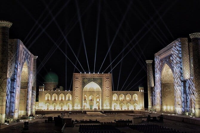 Samarkand Walking Tour - Hazrat Khizr Mosque above the city