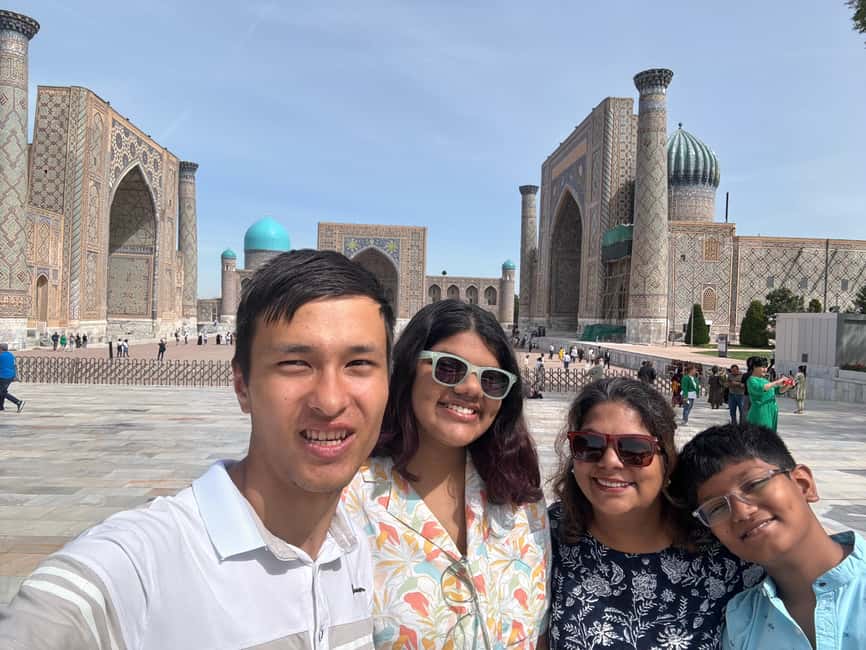 Samarkand: Walking Tour around Old City - Key points at a glance