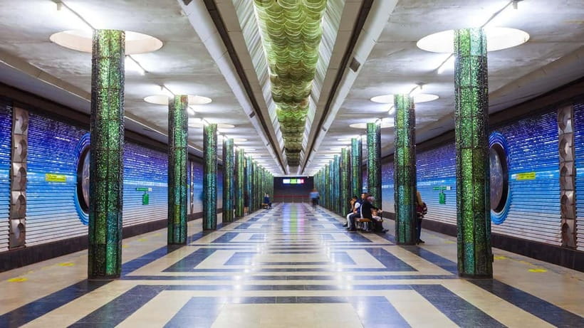 Tashkent: Private Full-Day City Tour on a Premium Car - Tashkent’s metro, art below the city